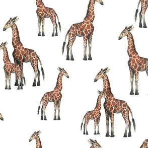 Safari Party Giraffes // Larger Scale