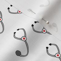 Stethoscopes white