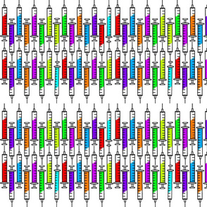 Colorful  Syringes