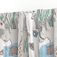 We're on Safari, wall paper, XL