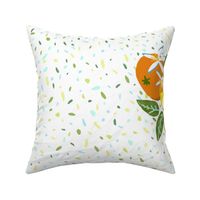 Tea Towel, Citrus on Terrazzo