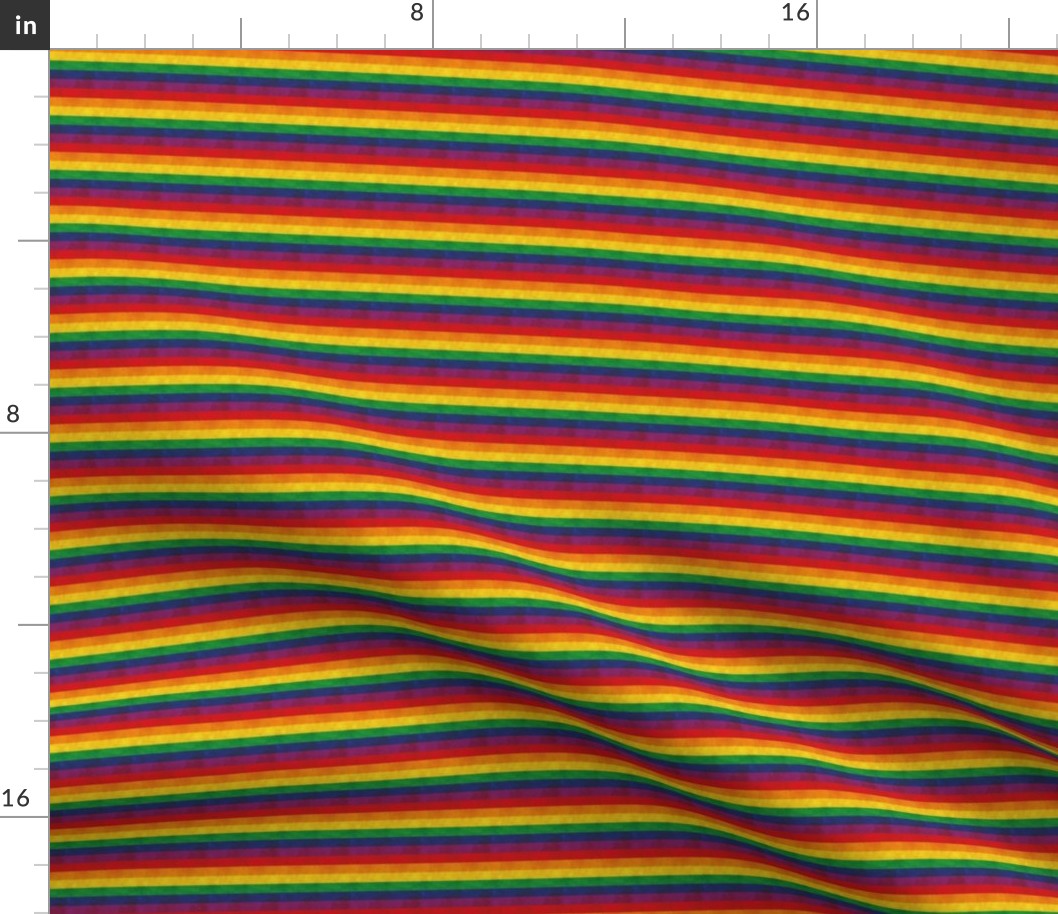 Rainbow Flag LGBT Stripes, XS