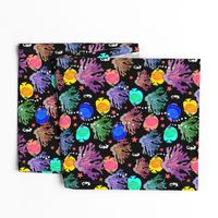 Coral Reef Wonderland #1 - Black, medium