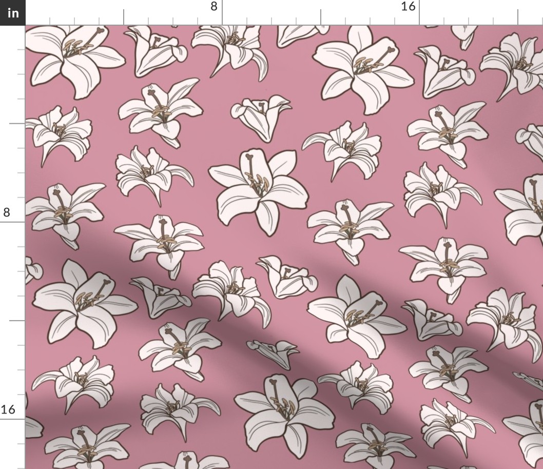 Lily Spring Wallpaper