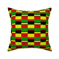Unity - Red, Black, Yellow and Green - Solid Colors