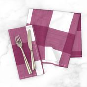 Custom Beet Plaid c