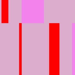 pink lilac red stripe