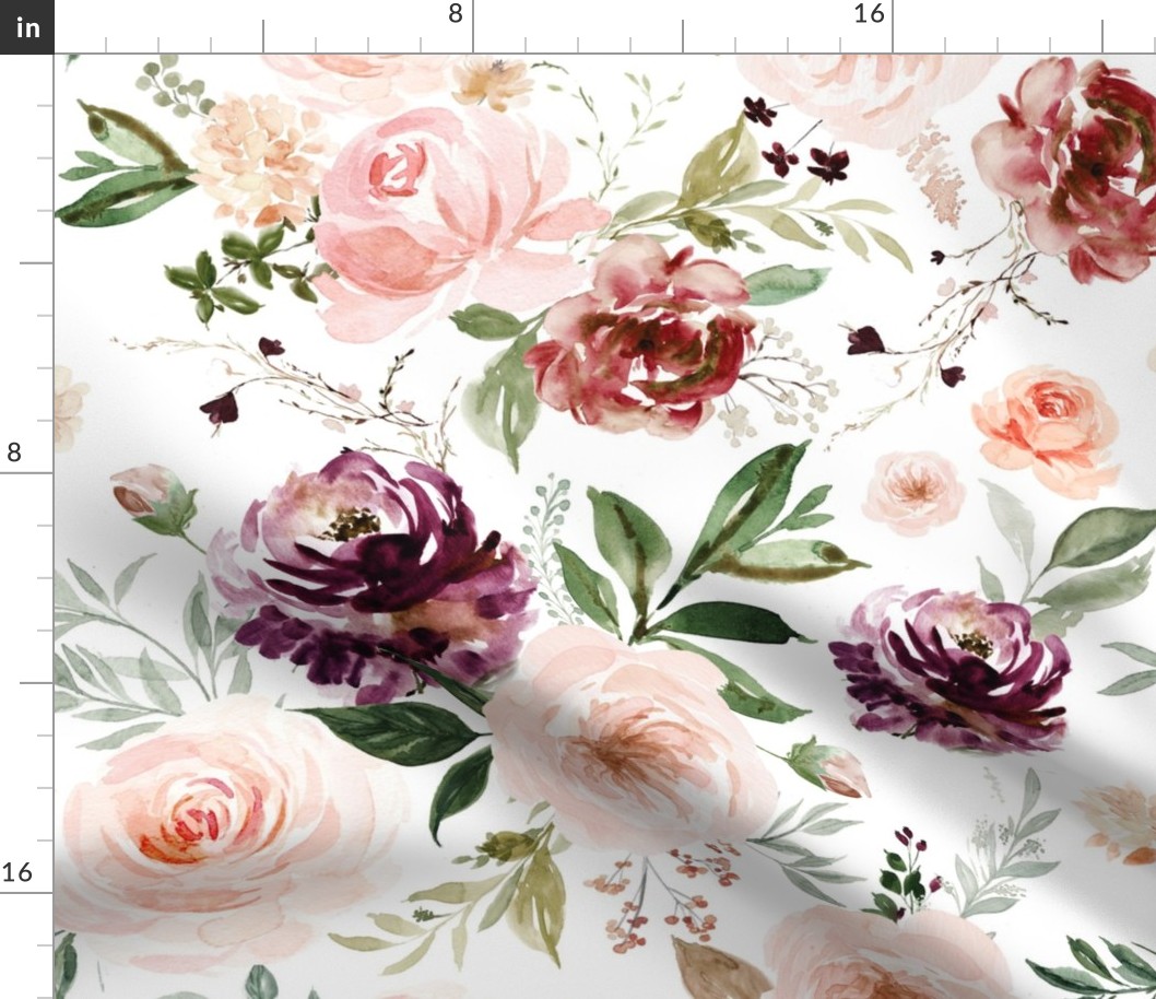 21" Sweetheart Florals