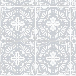 Sevilla - Spanish Tile Grey Regular Scale