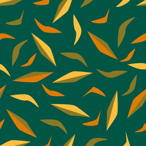 Mango Extravaganza Papercut Leaves- Regular Scale