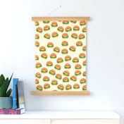 Cute Burgers Print