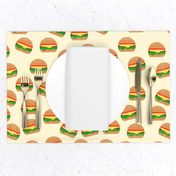 Cute Burgers Print