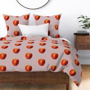 Vintage apples - red & pink 