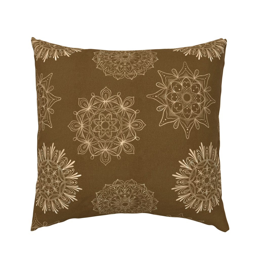 Zen Mandalas antique gold