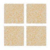 Boho minimal spots and dots trendy abstract animal print nursery neutral girls mustard yellow black and white