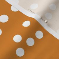 Twinkle Lights - Geometric Dot Stripe Orange Jumbo Scale