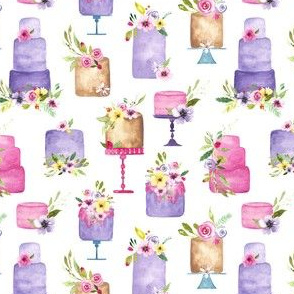 Elegant Cakes SMALL |Bakery Cakes Flowers| Renee Davis