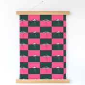 lightning Pink Checkerboard