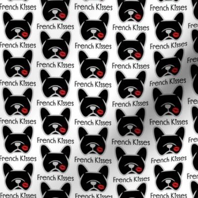 Black French Bulldogs - Frenchie kisses