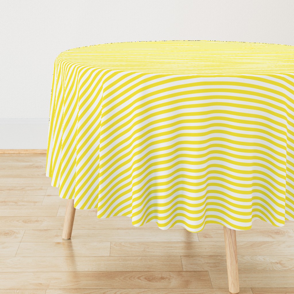 4" Yellow Stripes