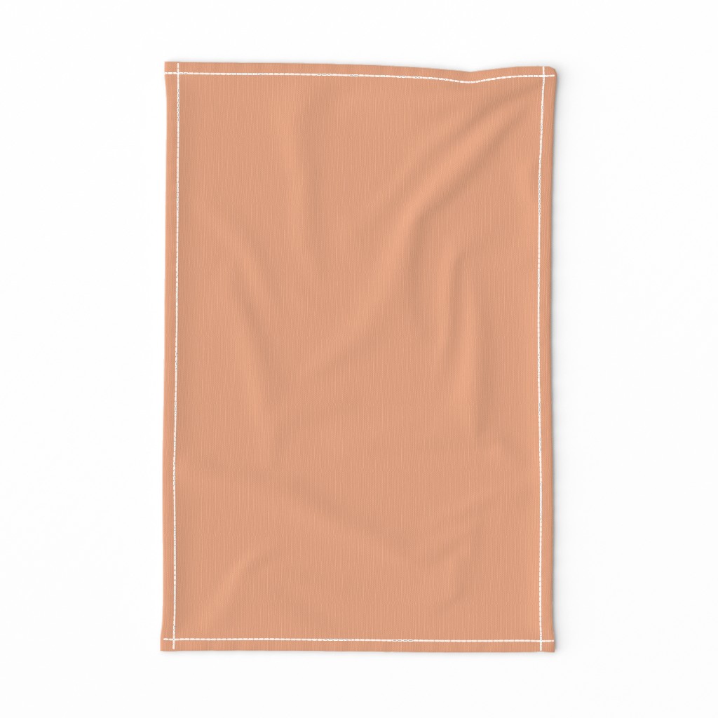 Cafe Collection Solid Peachy Orange #F1AD88