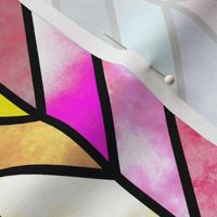 Rainbow Cathedral Windows - Stained Glass (medium)