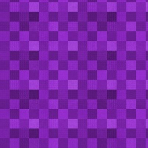 Checkered Purple Squares Pattern (Small Scale)