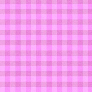 Retro Pink Checkered Squares (Small Scale)