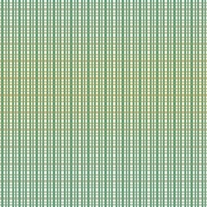 Ombre Green & Yellow Gradient Plaid (Small Scale)