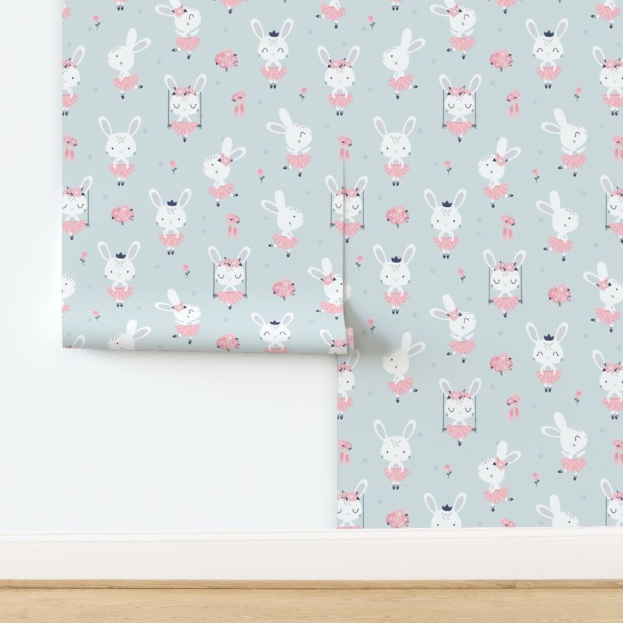 Little Bunny Ballerina - gray