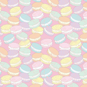 Pastel Life Macaroons party