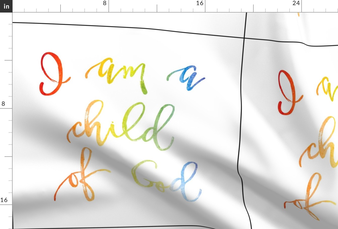 6 loveys: i am a child of god // rainbow baby