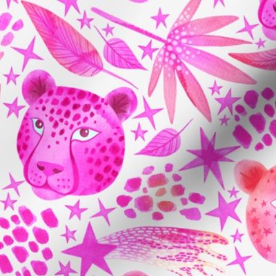Midnight Cheetahs Pink