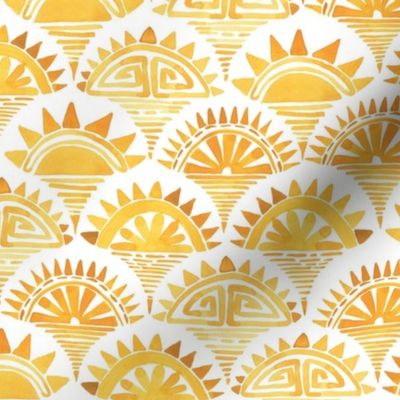 Savanna Sunrise White Gold