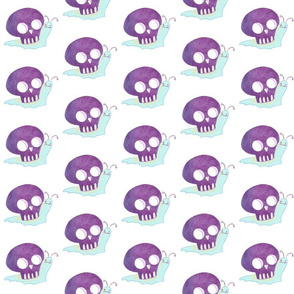 Purple Snail Skull 