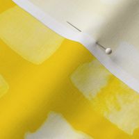 Watercolor grid in yellow