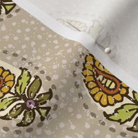 Indian Paisley Flowers-Field-M