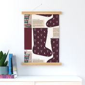 Cut & Sew Christmas Candlelight Stocking by Shari Armstrong Designs