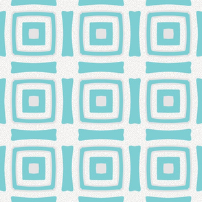 Framed Squares-Aqua and Ice-Riptide Palette