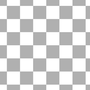 white and grey checkerboard