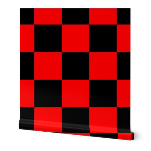 black red checkerboard