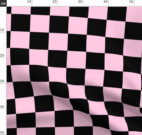 black and pink checkerboard
