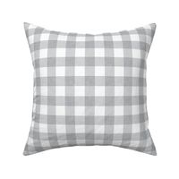 grey plaid -  light grey check - LAD20