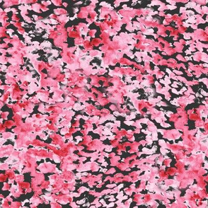 watercolor ditsy mono cherry blossom