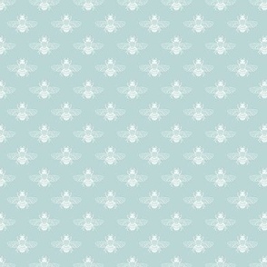 Baby Bee Duckegg Blue // mini