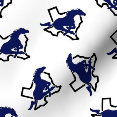 blue horse (custom design)