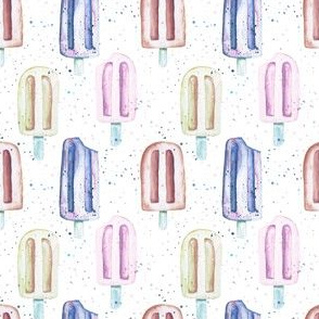 Ice pop Splatter Retro Pastel|Renee Davis