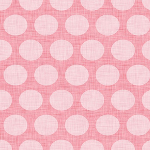 Pastel Cafe Polka pink pink 