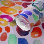 Rainbow Watercolor Animal Print (Regular Size) // Lt. Lilac