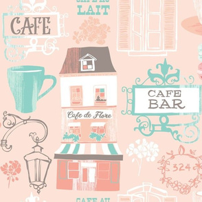 Vintage Paris Cafe